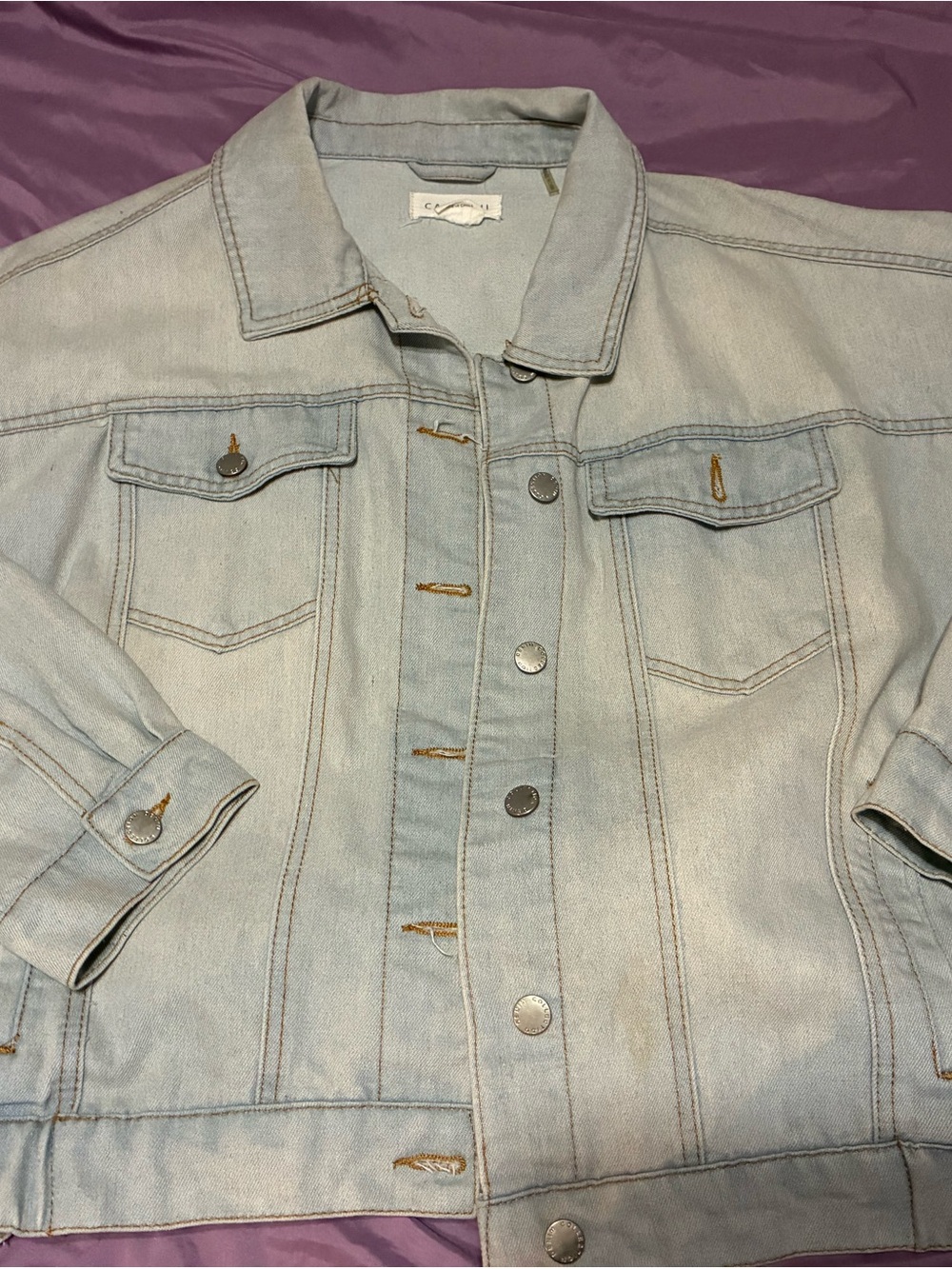 Cavalini Light Blue Denim Jean Jacket